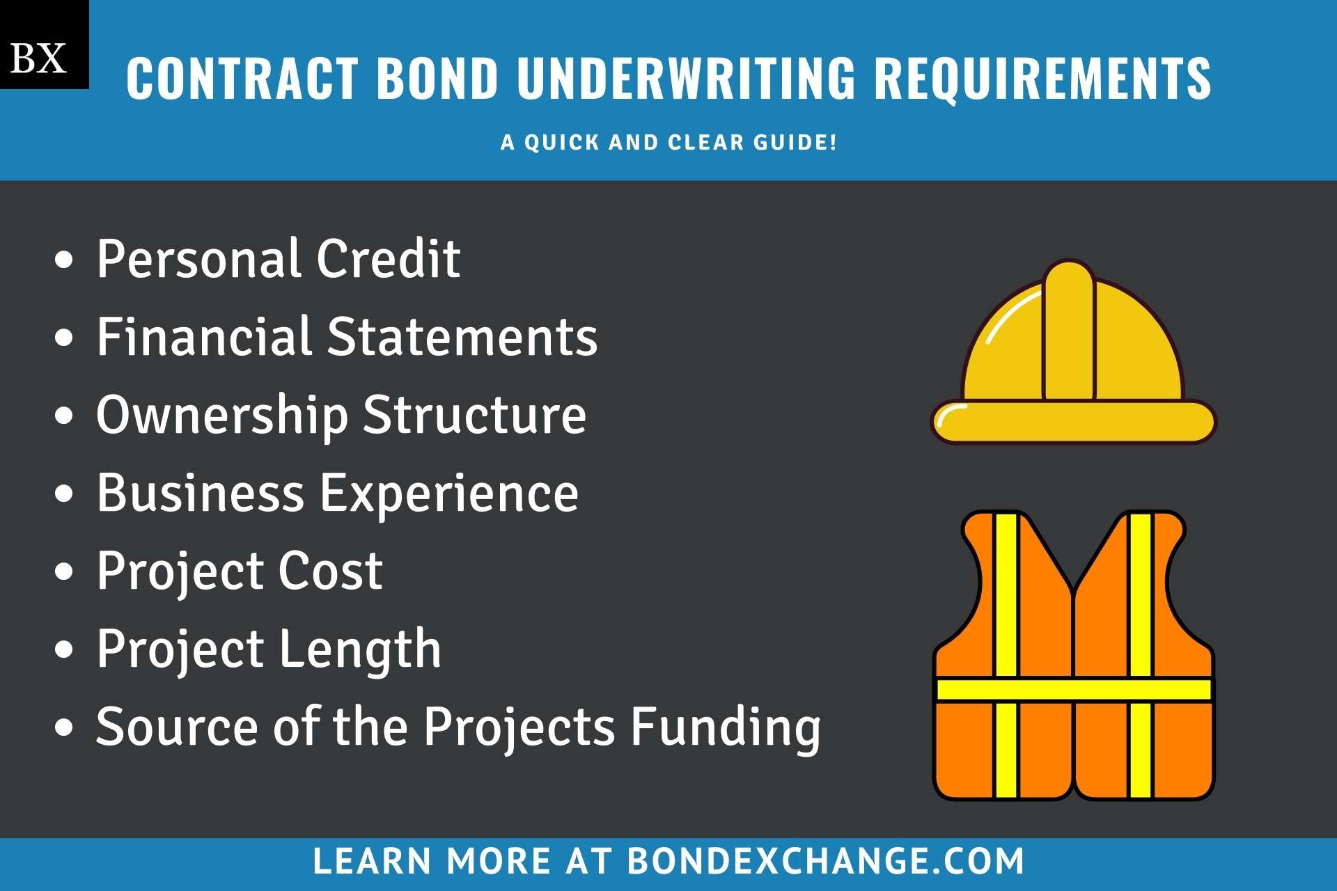 Contract Bond Underwriting Requirements