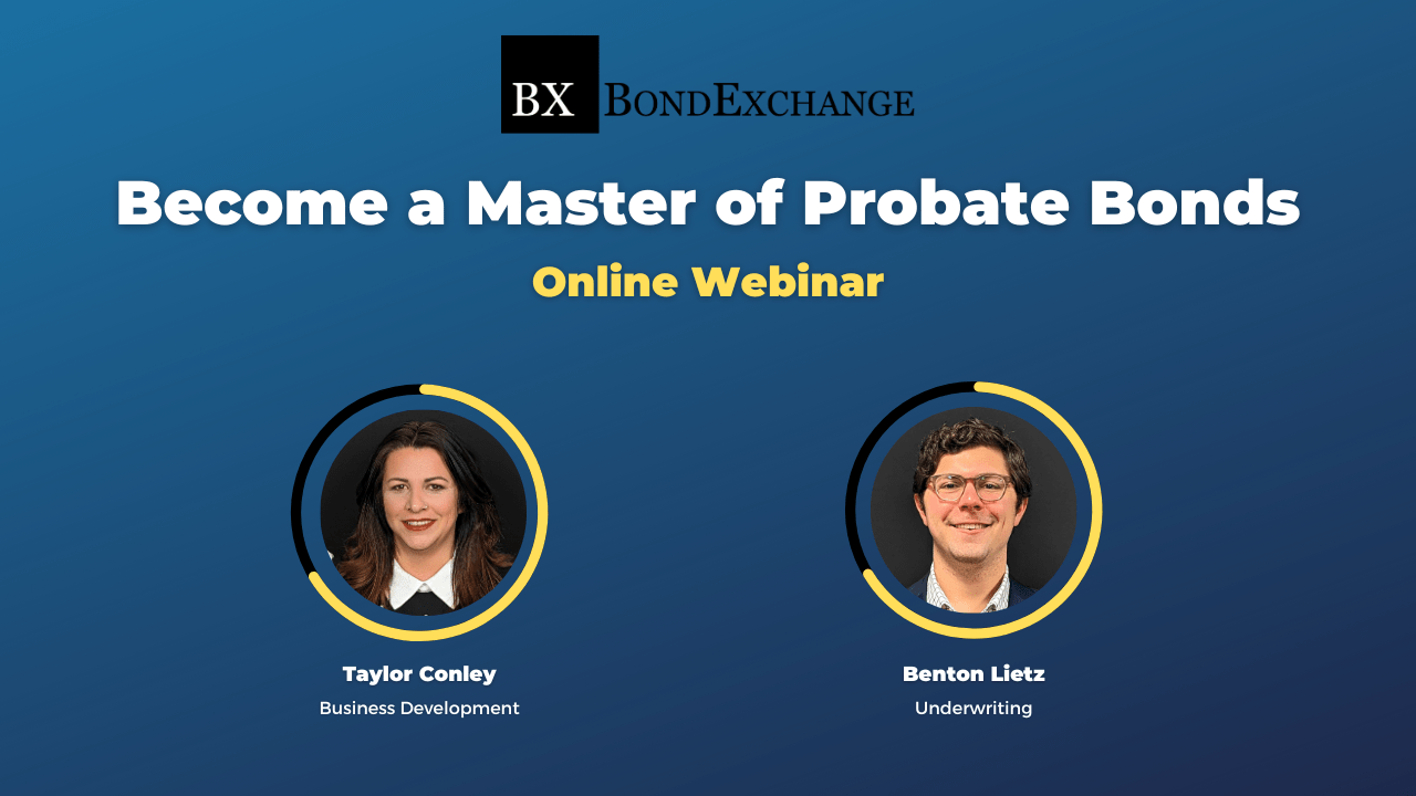 Probate Bond Webinar