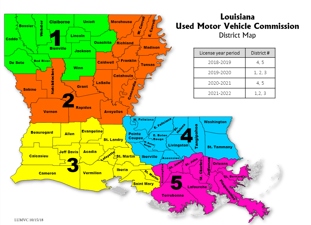 louisiana auto dealer bond