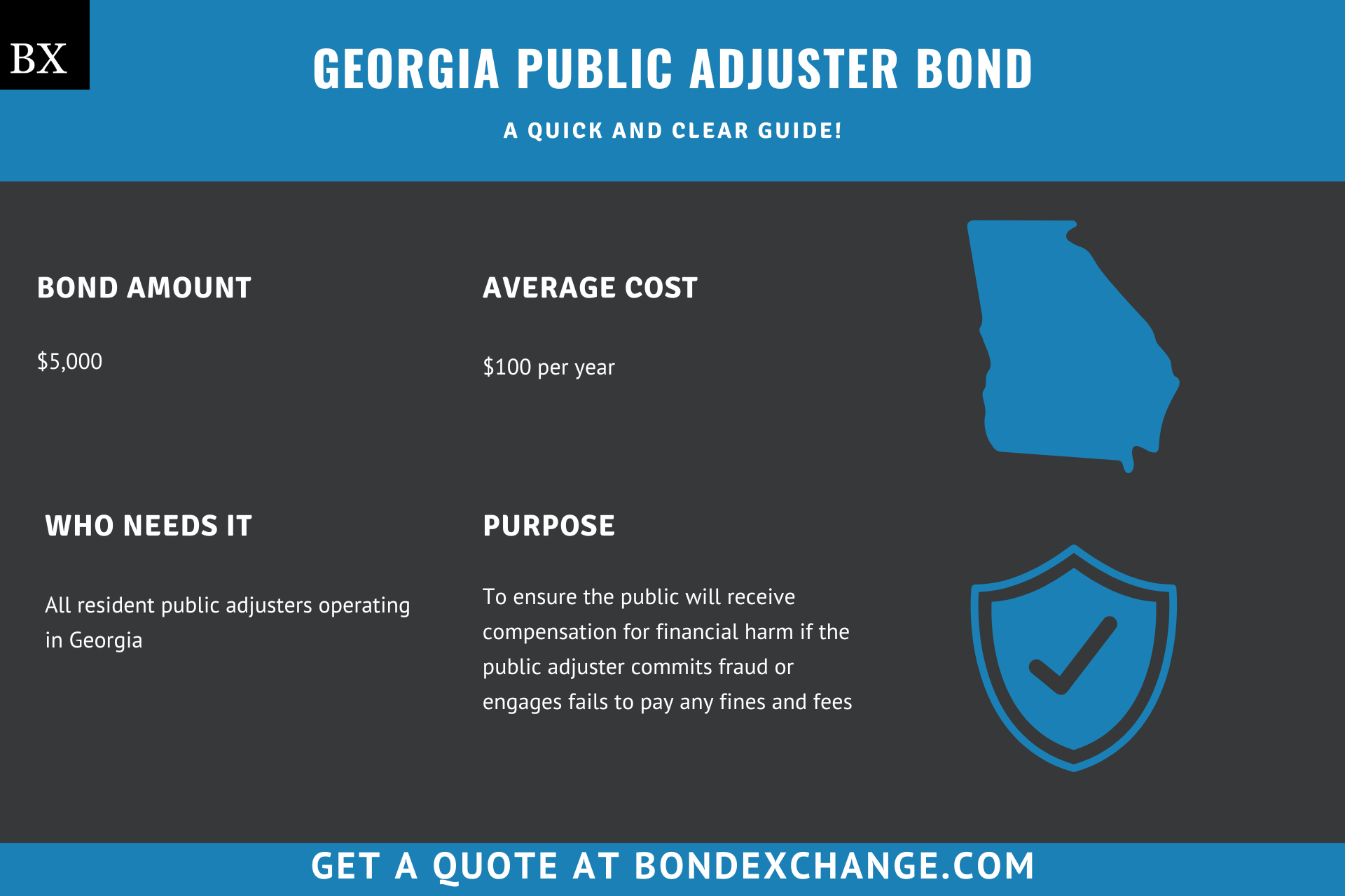 Georgia Public Adjuster Bond