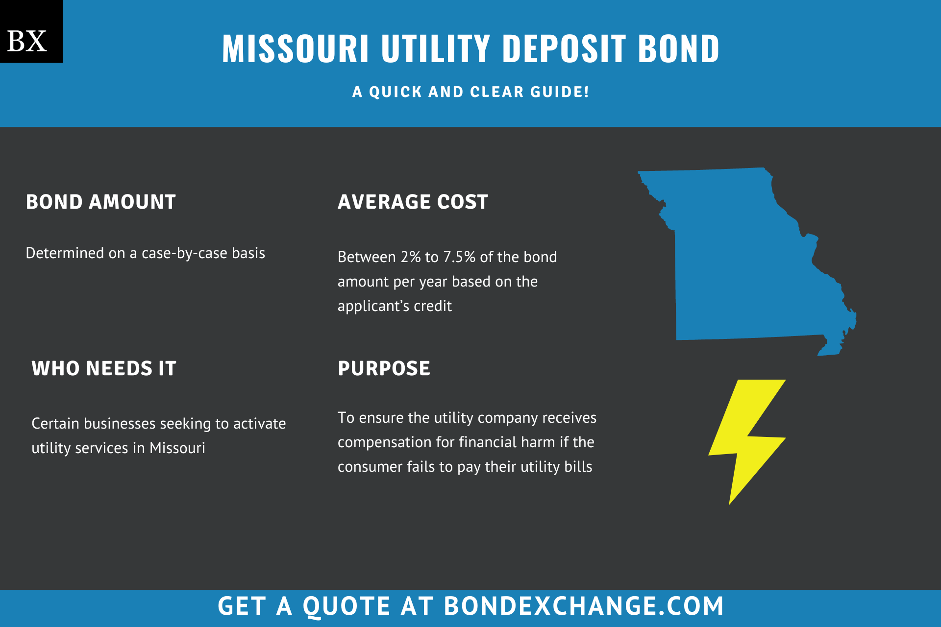 Missouri Utility Deposit Bond