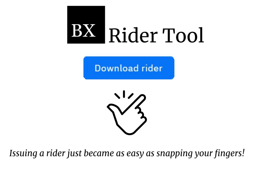 BX Rider Tool