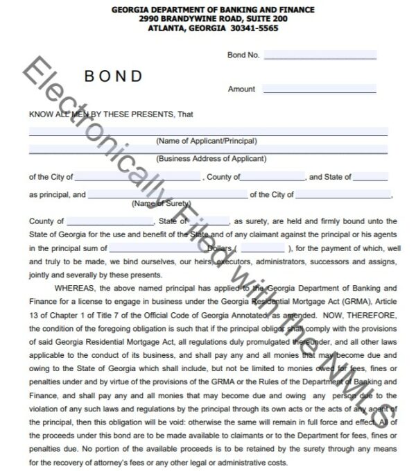 Mortgage Broker Bond A Comprehensive Guide