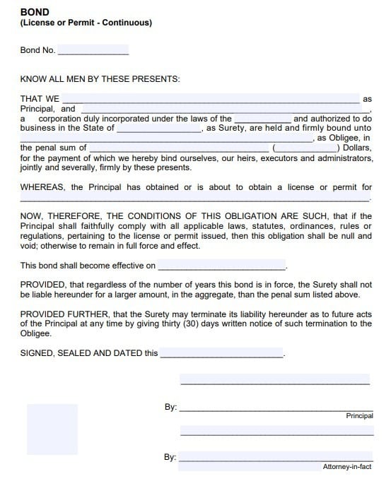Oxford Sidewalk Restoration Bond Form